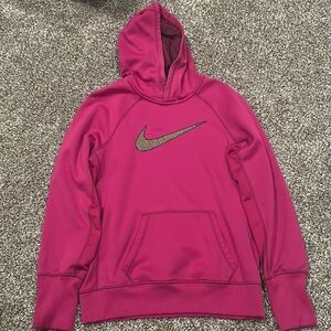 Women’s Medium Nike Hoodie Purple, Green and Blue.